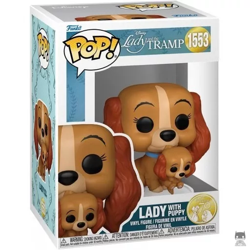 Figurine Funko POP Lady avec Chiot (Lady)
