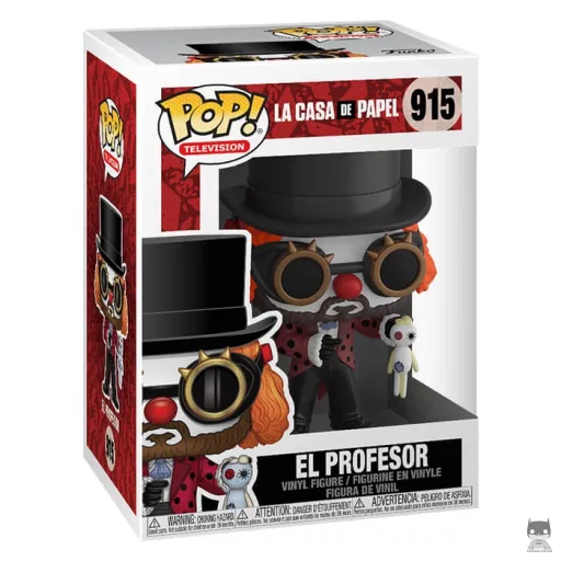 Figurine Funko POP Le Professeur en clown (La Casa de Papel)