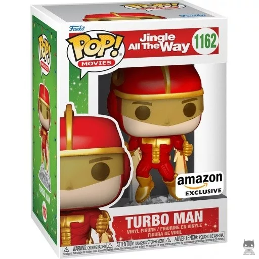 Figurine Funko POP Turbo Man en vol (Amazon)