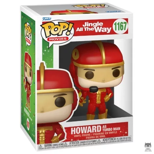 Figurine Funko POP Howard en Turbo Man (La Course au Jouet)