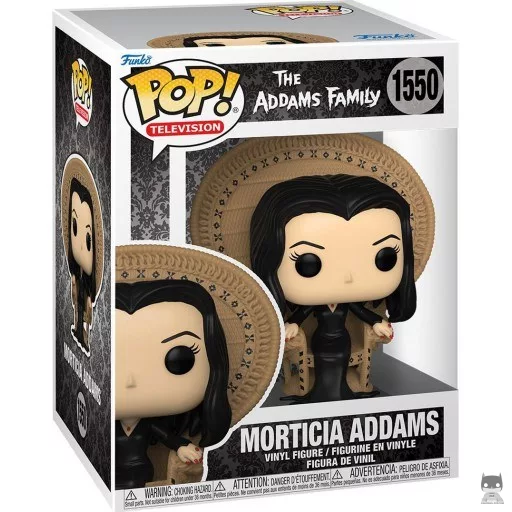Figurine Funko POP Morticia Addams sur la Chaise (La Famille Addams)