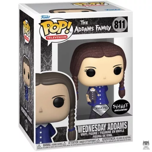 Figurine Funko POP Mercredi Addams (Diamond Glitter) (La Famille Addams)