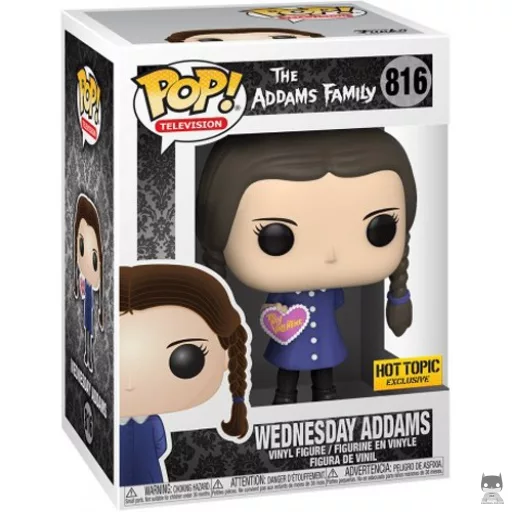 Figurine Funko POP Mercredi Addams (Hot Topic)