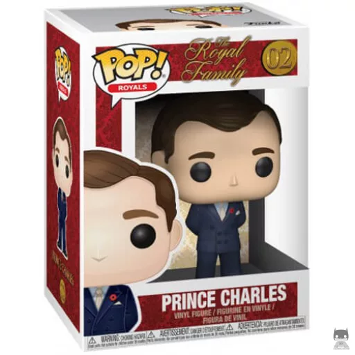 Figurine Funko POP Prince Charles de Galles (Pop! Vinyl)