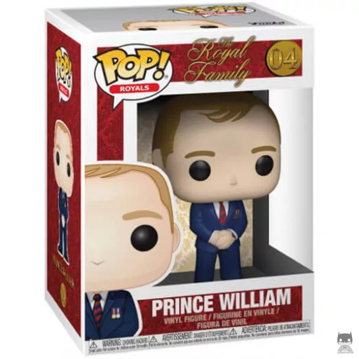 Figurine Funko POP Prince William Duc de Cambridge (Pop! Vinyl)