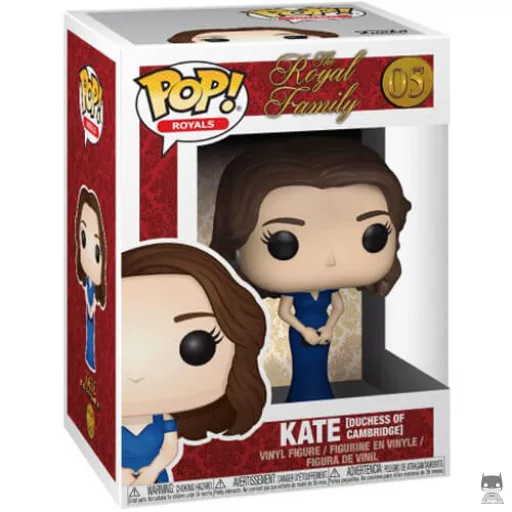 Figurine Funko POP Duchesse de Cambridge Kate Middleton (Pop! Vinyl)
