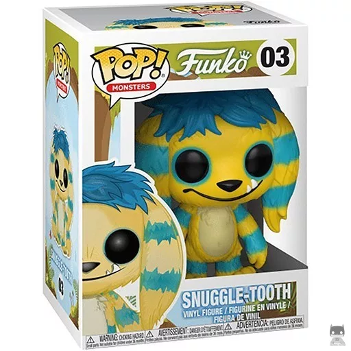 Figurine Funko POP Snuggle-Tooth (Jaune) (Snuggle-Tooth)