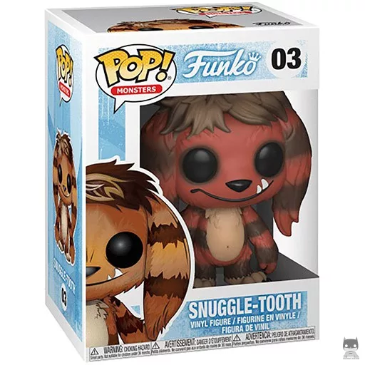 Figurine Funko POP Snuggle-Tooth (Rouge) (Exclusive)