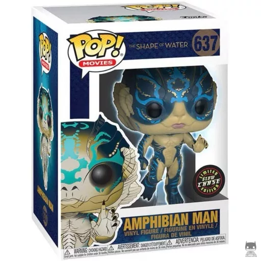 Figurine Funko POP Homme Amphibien (Glow in the Dark & Chase) (Glow in the Dark)