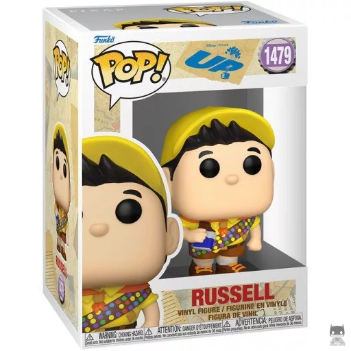 Figurine Funko POP Russell avec Barre de Chocolat (Là-Haut)