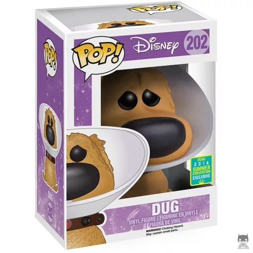 Figurine Funko POP Doug avec collerette (Là-Haut)