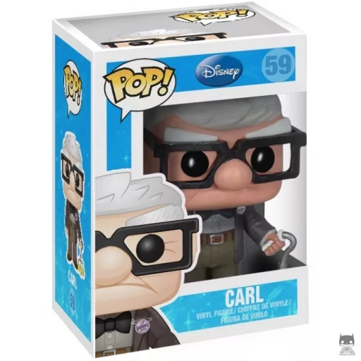 Figurine Funko POP Carl Fredricksen (Là-Haut)