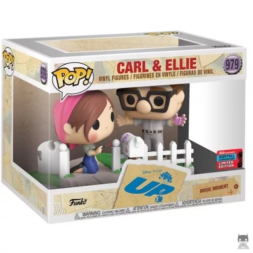 Figurine Funko POP Carl & Ellie qui peignent (Là-Haut)
