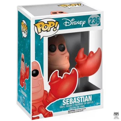 Figurine Funko POP Sébastien (La Petite Sirène)