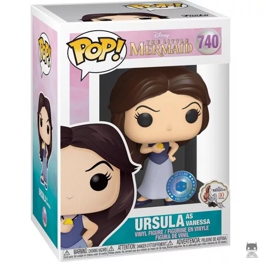 Figurine Funko POP Ursula en Vanessa (Ursula)