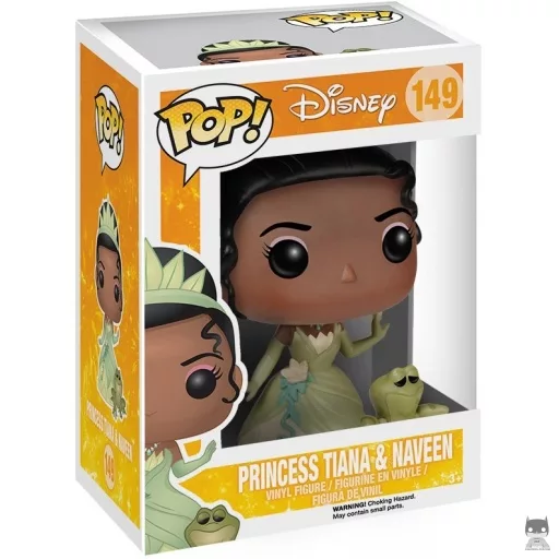 Figurine Funko POP Princesse Tiana & Grenouille (La Princesse et la Grenouille)