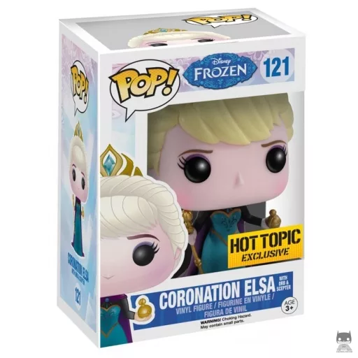 Figurine Funko POP Elsa Couronnement avec Orbe & Sceptre (La Reine des Neiges)