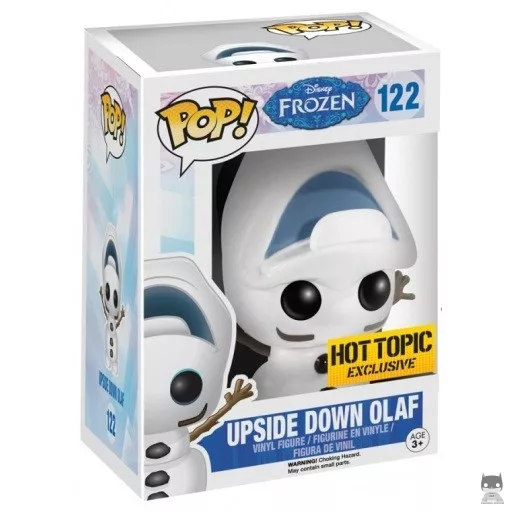 Figurine Funko POP Olaf Tête à l'Envers (Olaf)