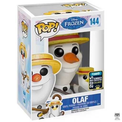 Figurine Funko POP Olaf avec Chapeau et Cane (La Reine des Neiges)