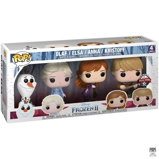 Figurine Funko POP Olaf, Elsa, Anna & Kristoff (Olaf)