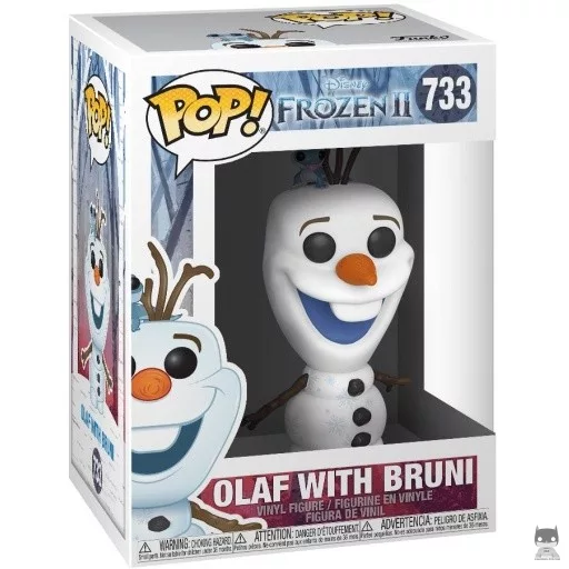 Figurine Funko POP Olaf with Bruni (La Reine des Neiges II)