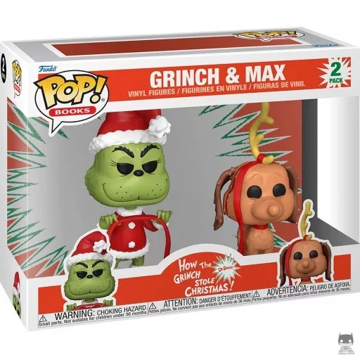 Figurine Funko POP Grinch & Max (Multipack)