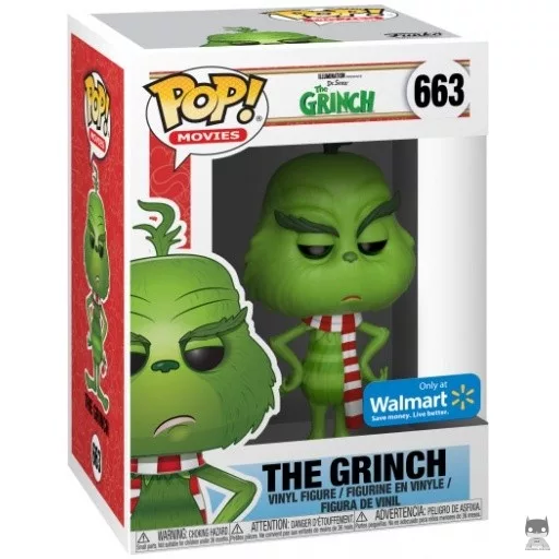 Figurine Funko POP Le Grinch avec Echarpe (Le Grinch)