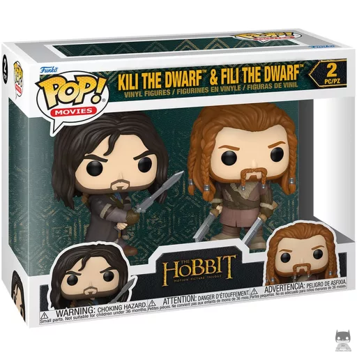 Figurine Funko POP Kíli le Nain & Fíli le Nain (Le Hobbit)