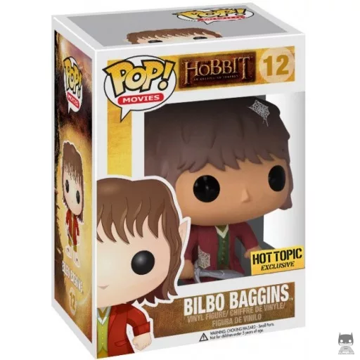 Figurine Funko POP Bilbon Sacquet avec Toiles d'Araignée (Exclusive)