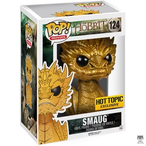 Figurine Funko POP Smaug (Doré) (Supersized) (Le Hobbit)