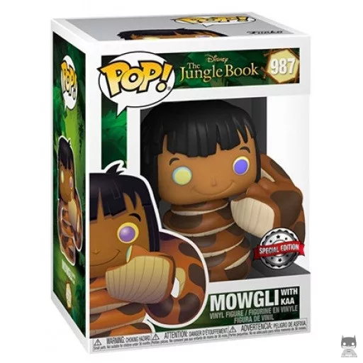 Figurine Funko POP Mowgli avec Kaa (Very Neko)