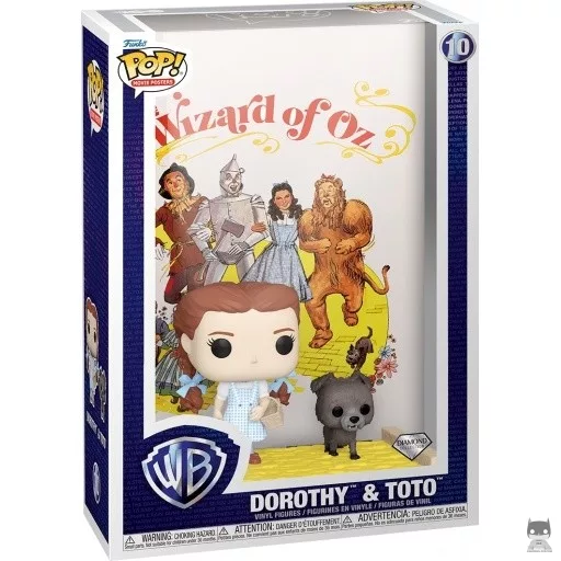 Figurine Funko POP Dorothy & Toto (Diamond Glitter) (Le Magicien d'Oz)