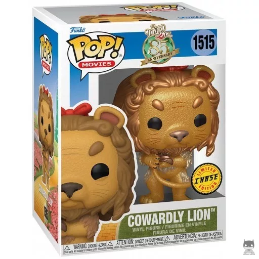 Figurine Funko POP Lion Peureux (Chase & Metallic) (Lion Peureux)
