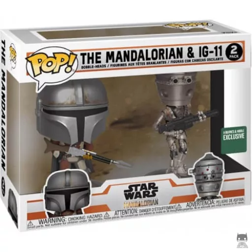 Figurine Funko POP Le Mandalorien & IG-11 (2-Pack) (Pop! Vinyl)