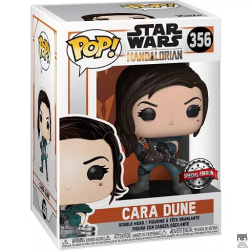 Figurine Funko POP Cara Dune Avec Pistolet (Le Mandalorien (Star Wars))