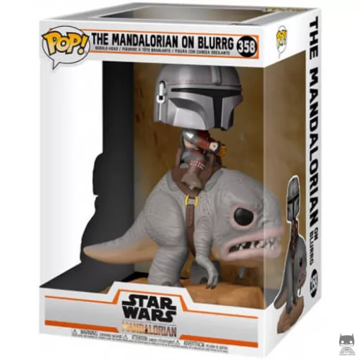 Figurine Funko POP Le Mandalorien sur Blurrg (Le Mandalorien (Star Wars))