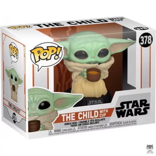 Figurine Funko POP L'Enfant avec la Tasse (Le Mandalorien (Star Wars))
