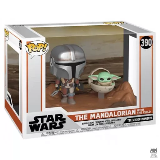 Figurine Funko POP Le Mandalorien avec l'Enfant (Le Mandalorien (Star Wars))