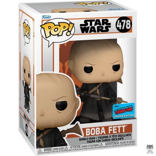 Figurine Funko POP Boba Fett sur Tattooine (Le Mandalorien (Star Wars))