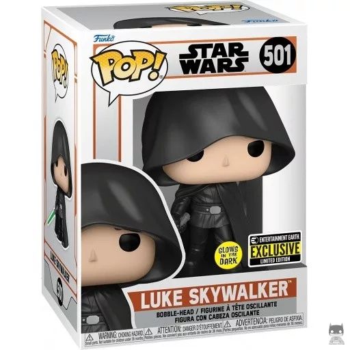 Figurine Funko POP Luke Skywalker (Glow in the Dark) (Le Mandalorien (Star Wars))