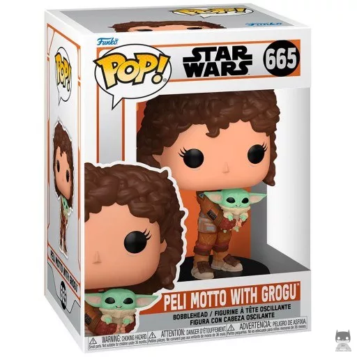 Figurine Funko POP Peli Motto avec Grogu (Peli Motto)