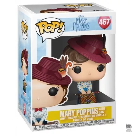 Figurine Funko POP Mary Poppins avec Sac (Mary Poppins)