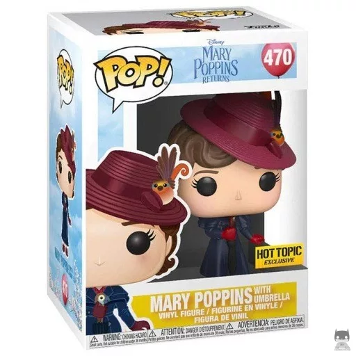 Figurine Funko POP Mary Poppins avec Parapluie (Mary Poppins)