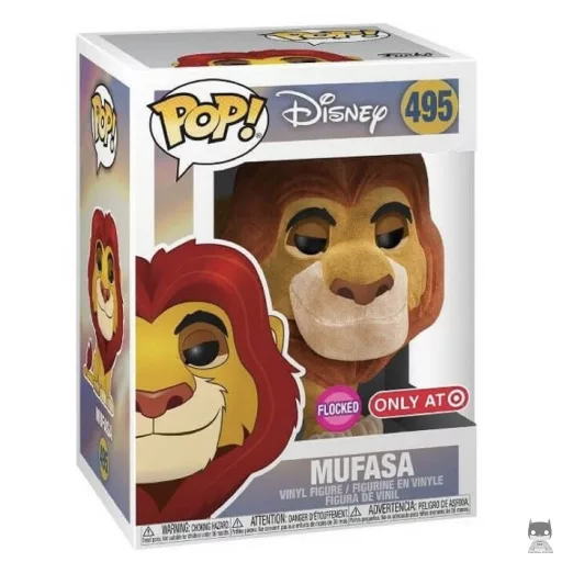 Figurine Funko POP Mufasa (Flocked) (Le Roi Lion)