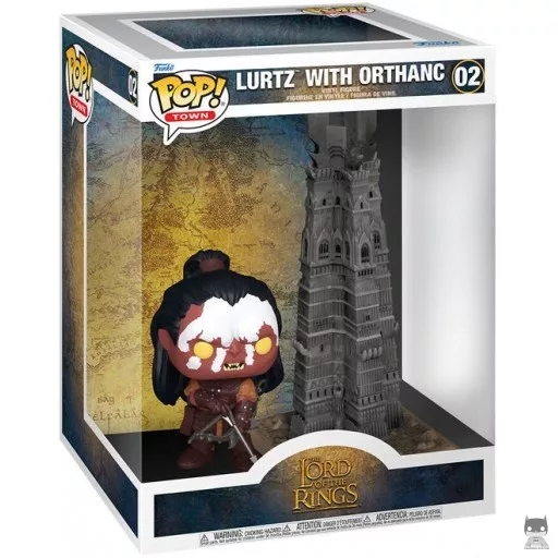 Figurine Funko POP Lurtz avec Orthanc (Lurtz)