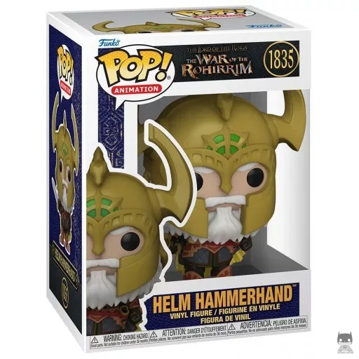 Figurine Funko POP Helm Poing de Marteau (Le Seigneur des Anneaux : La Guerre des Rohirrim)