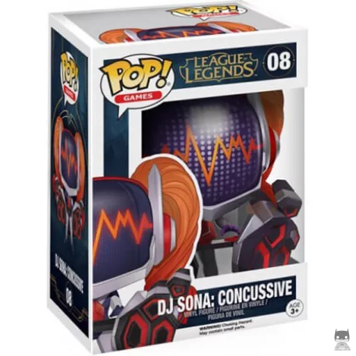 Figurine Funko POP DJ Sona : Concussive (Pop! Vinyl)