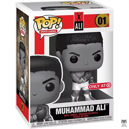Figurine Funko POP Mohamed Ali (Noir & Blanc) (Pop! Vinyl)