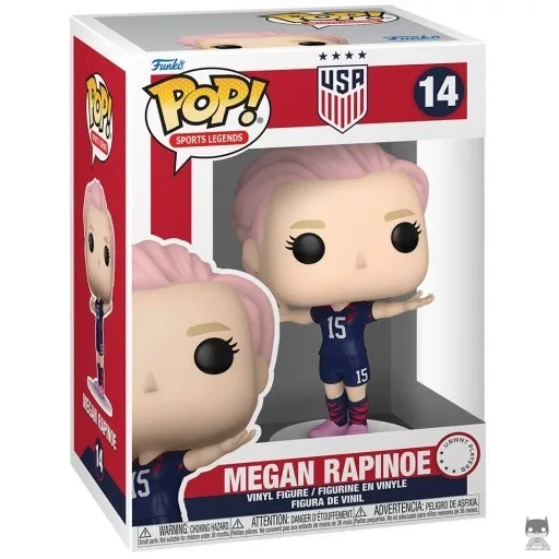 Figurine Funko POP Megan Rapinoe (Légendes du Sport)