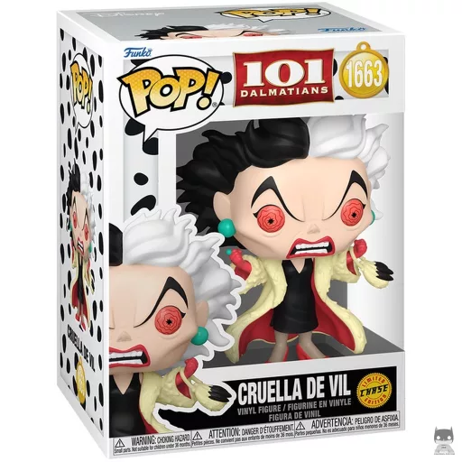 Figurine Funko POP Cruella d'Enfer (Chase) (Les 101 Dalmatiens)